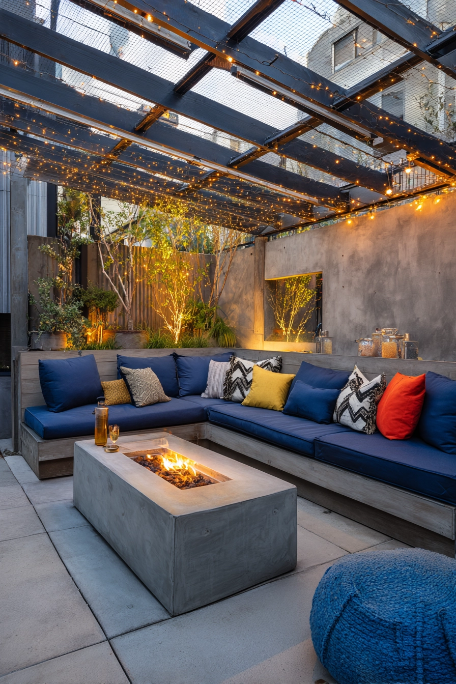 small concrete patio ideas 27