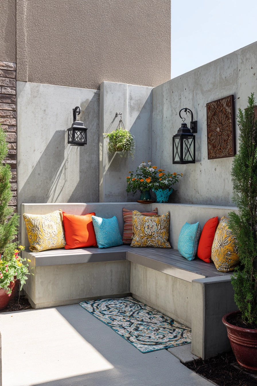 small concrete patio ideas 29
