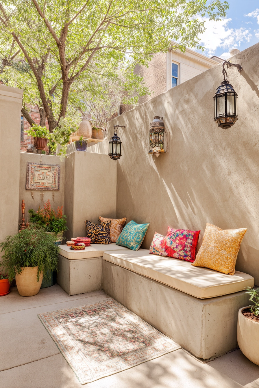 small concrete patio ideas 31