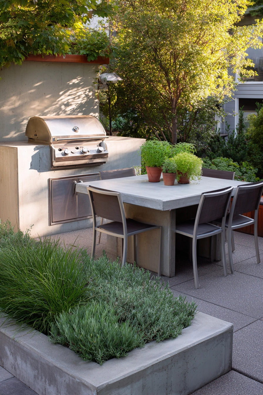 small concrete patio ideas 33