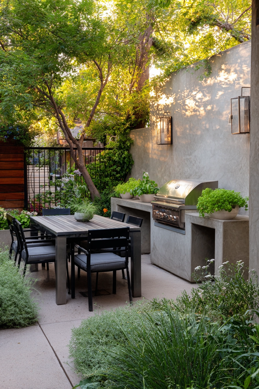 small concrete patio ideas 35