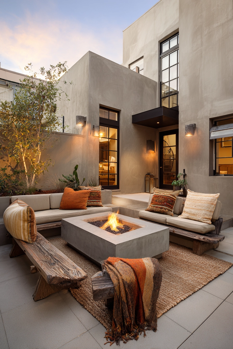 small concrete patio ideas 37