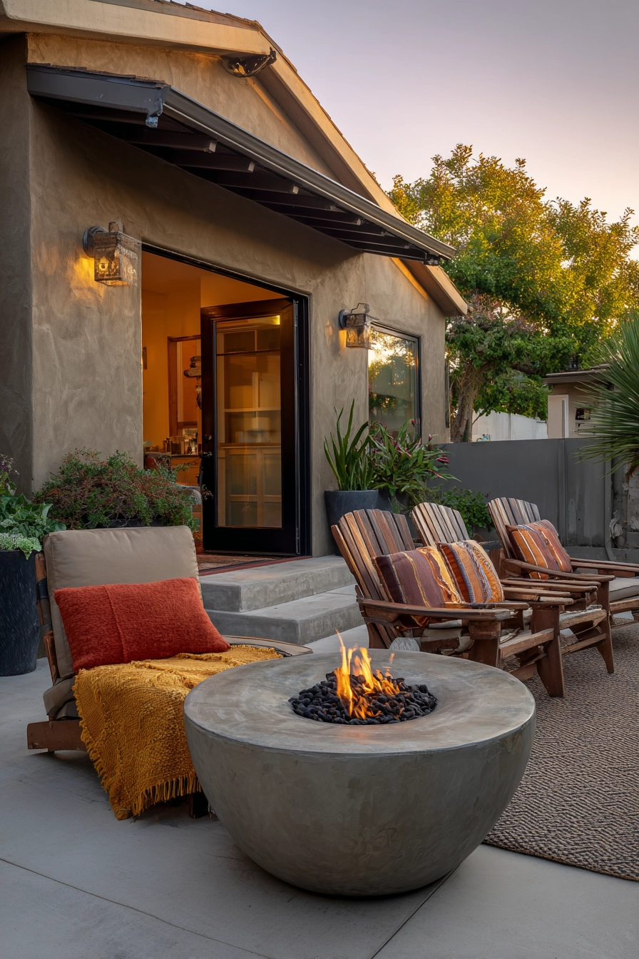 small concrete patio ideas 38