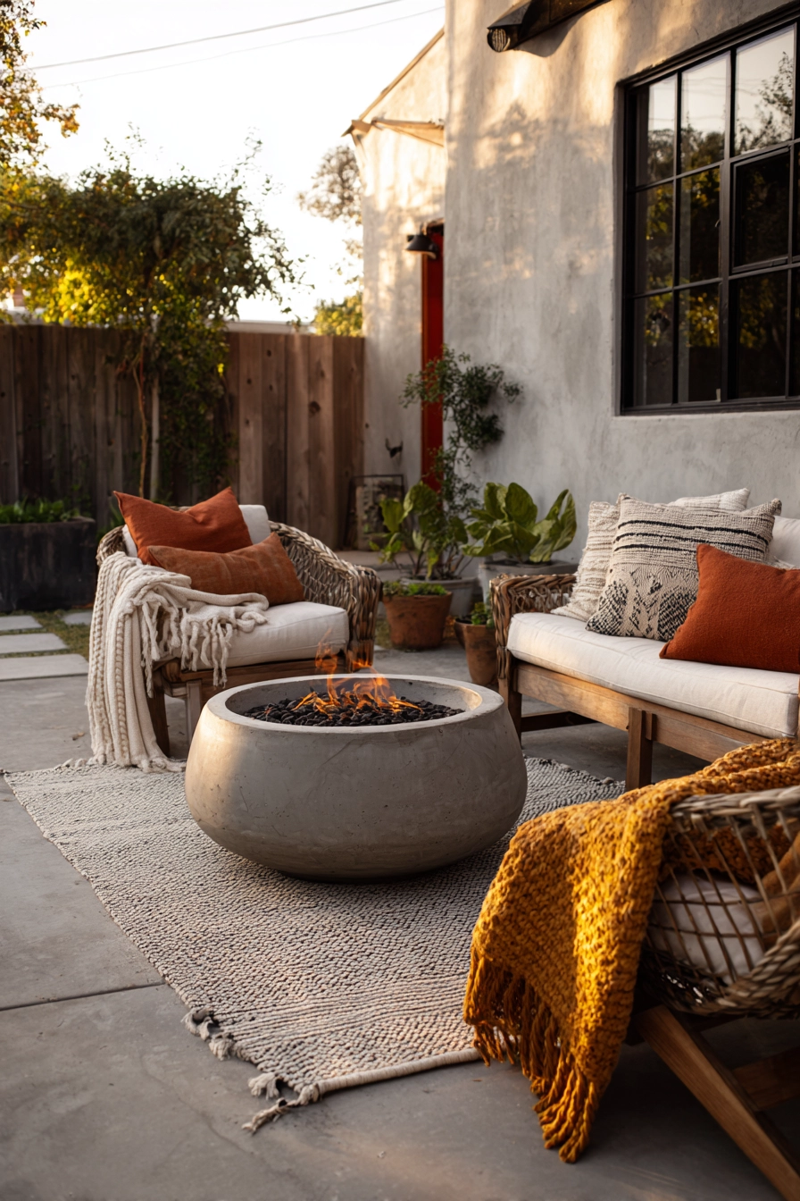 small concrete patio ideas 39