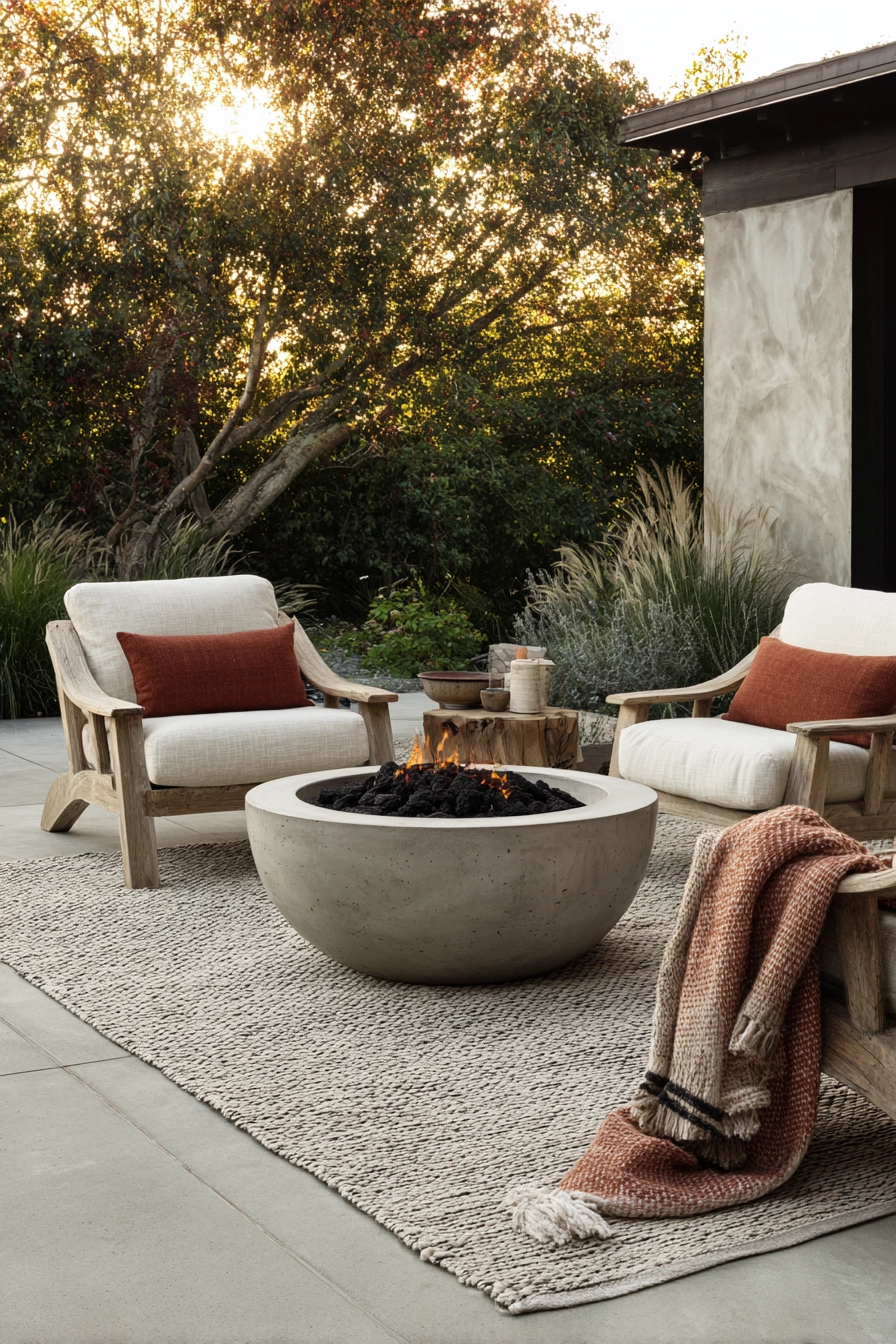 small concrete patio ideas 40