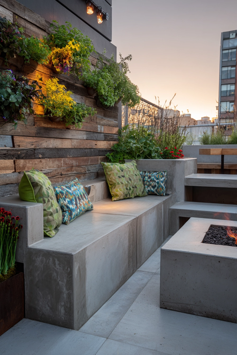 small concrete patio ideas 5