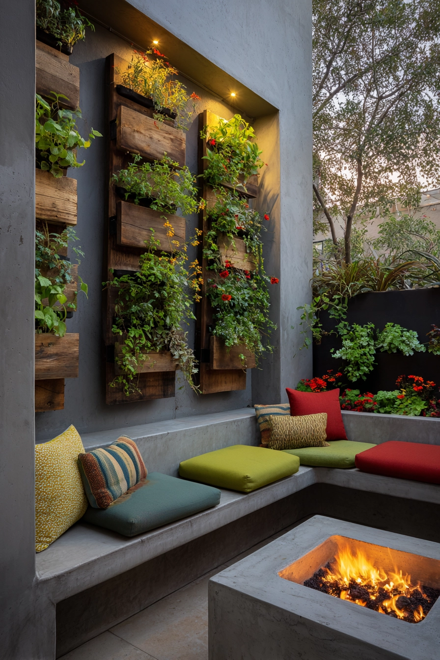 small concrete patio ideas 8