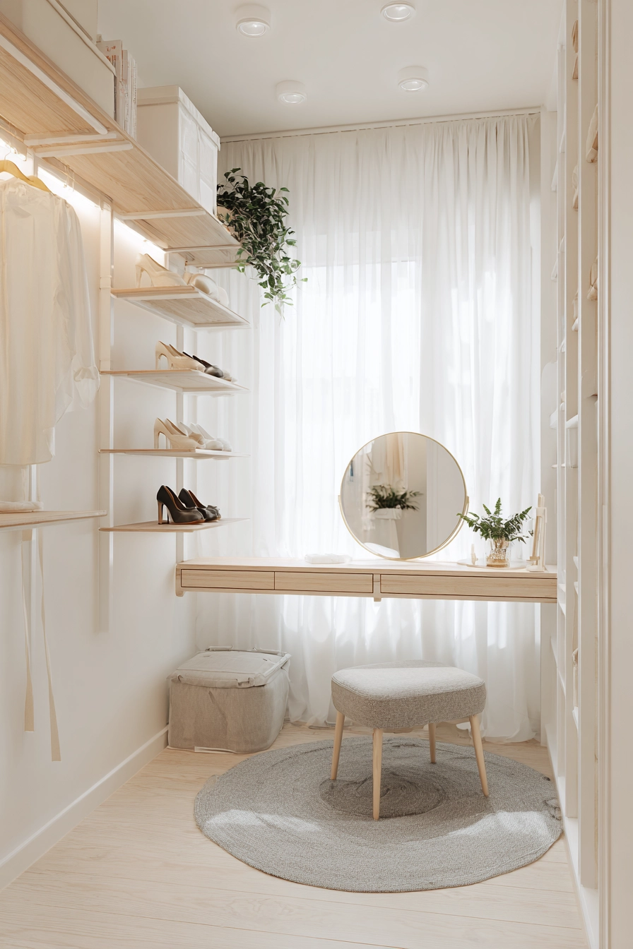 small dressing room ideas 22