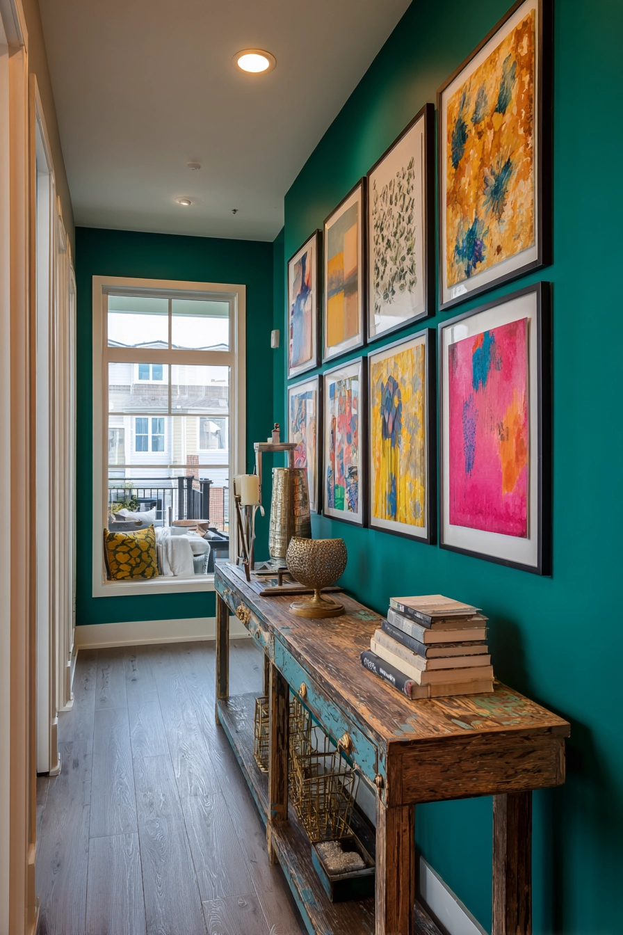 small narrow hallway ideas 21