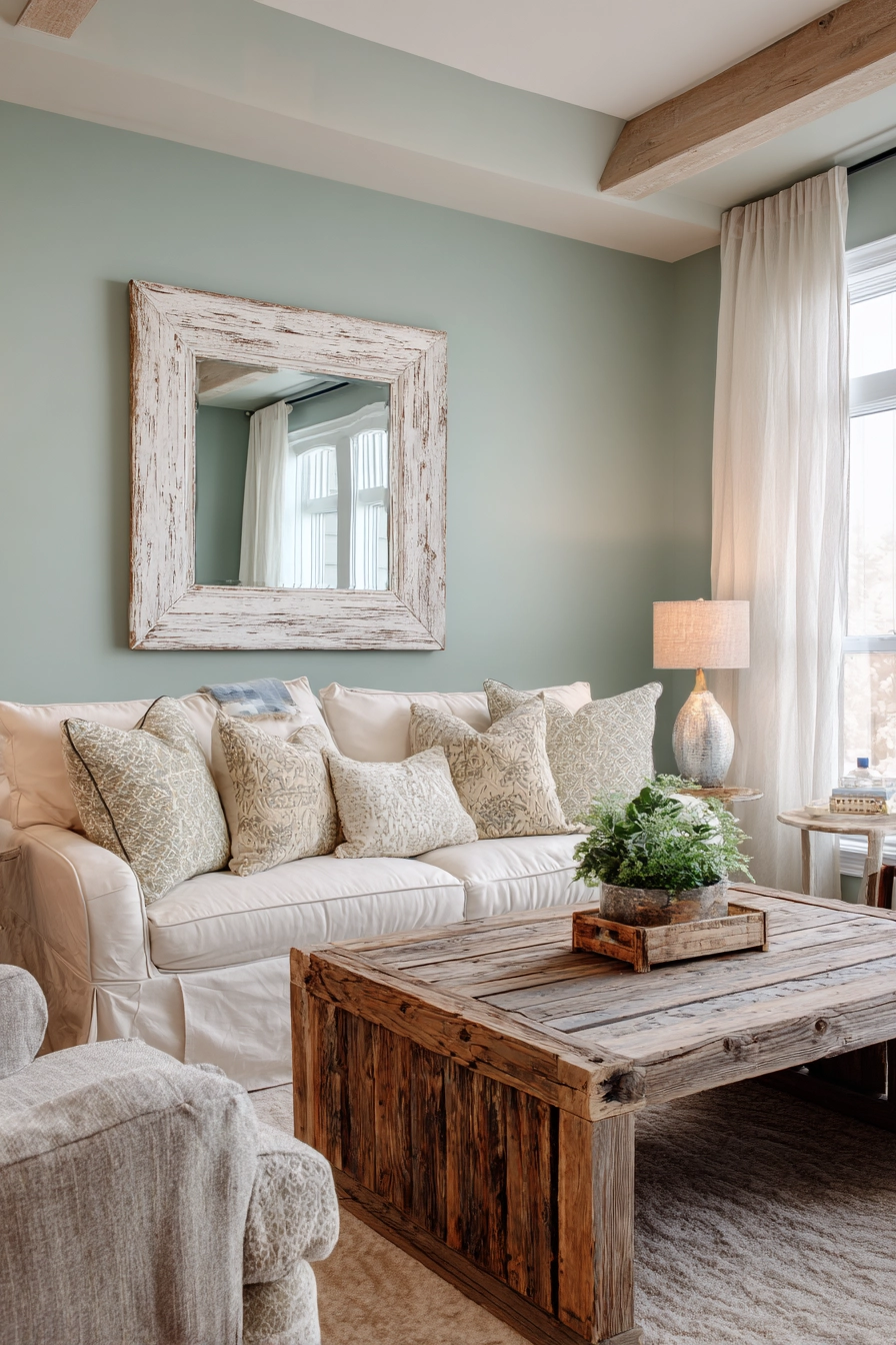 wall mirror ideas living room 19