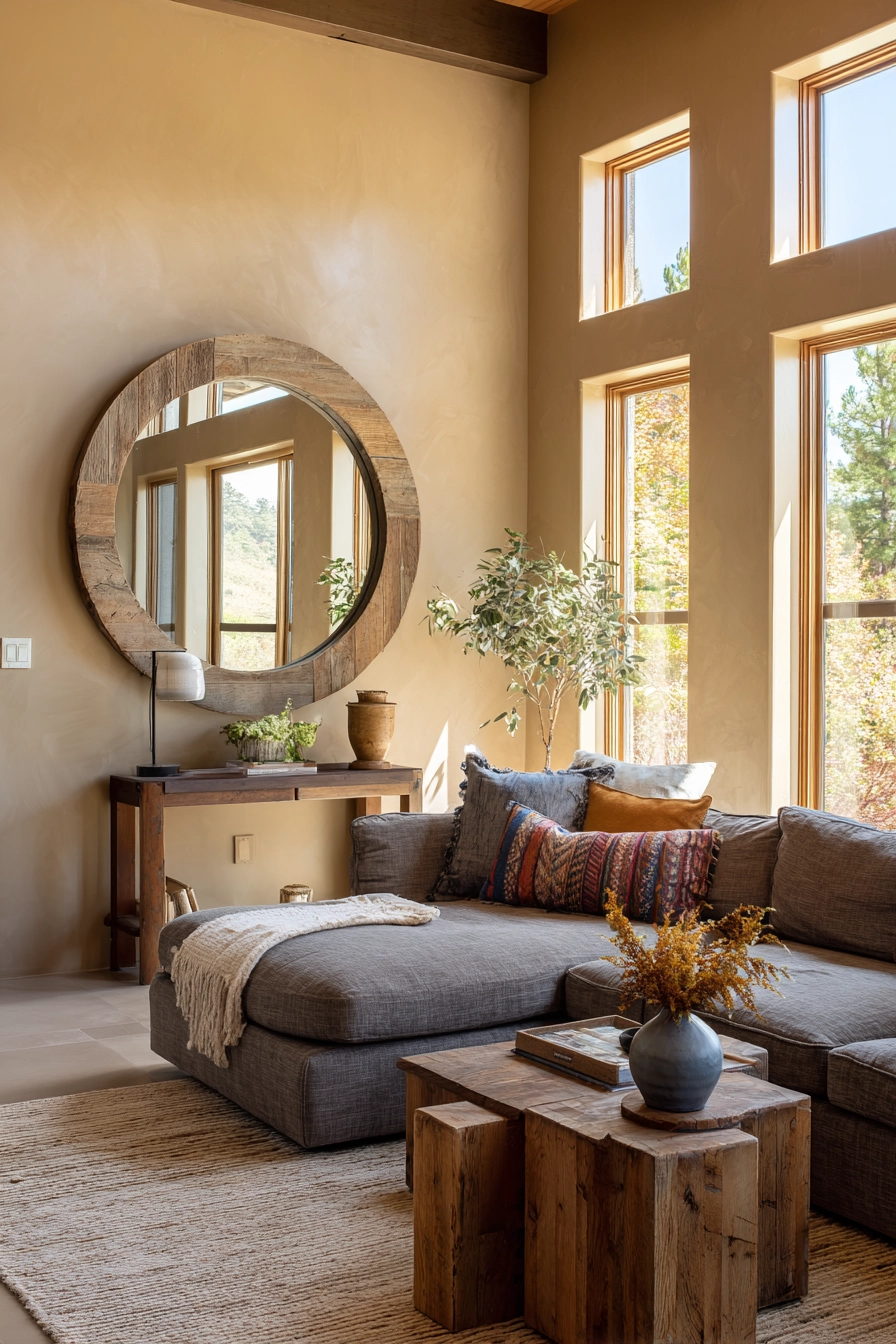 wall mirror ideas living room 2