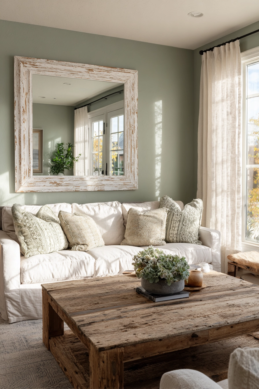 wall mirror ideas living room 20