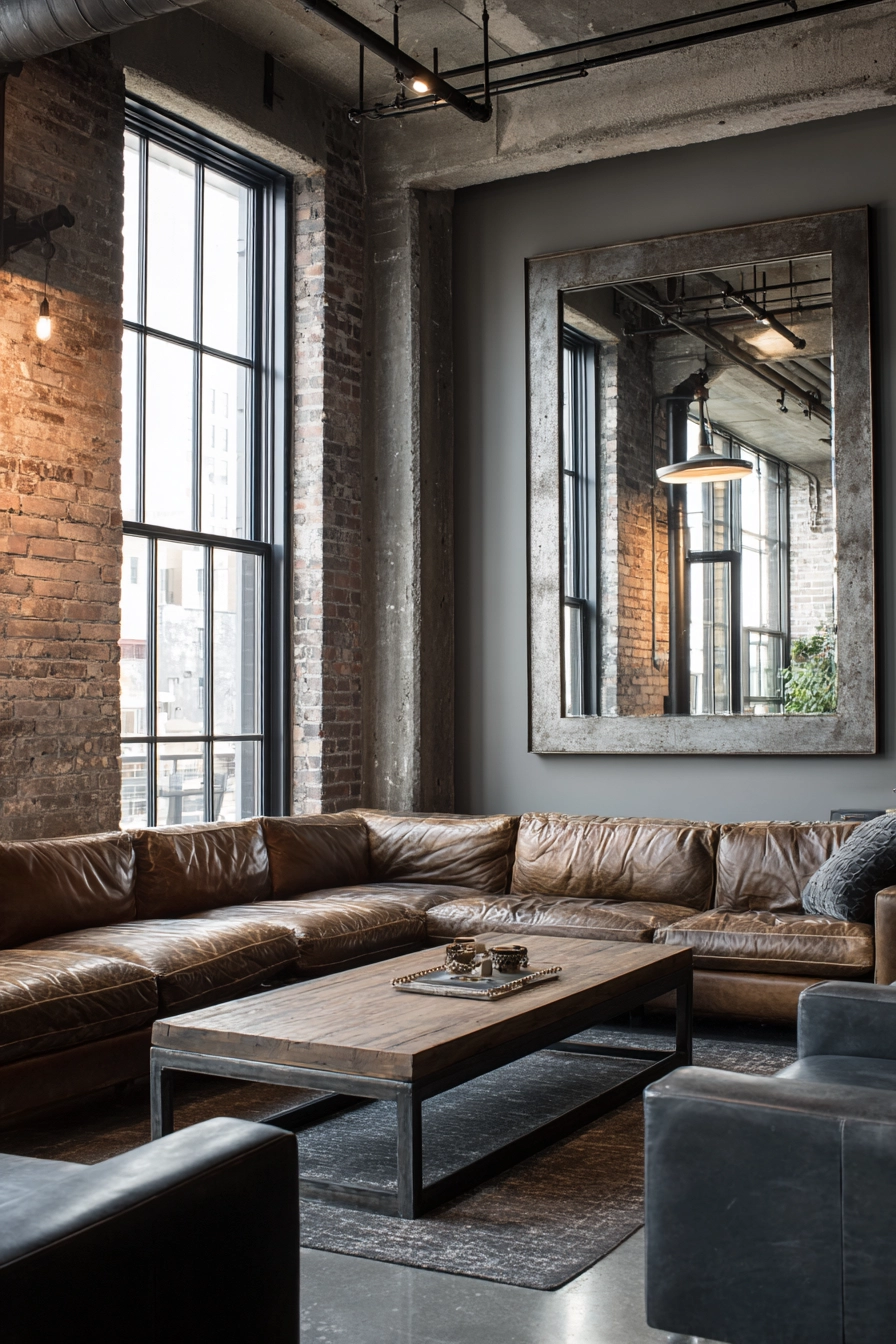 wall mirror ideas living room 21