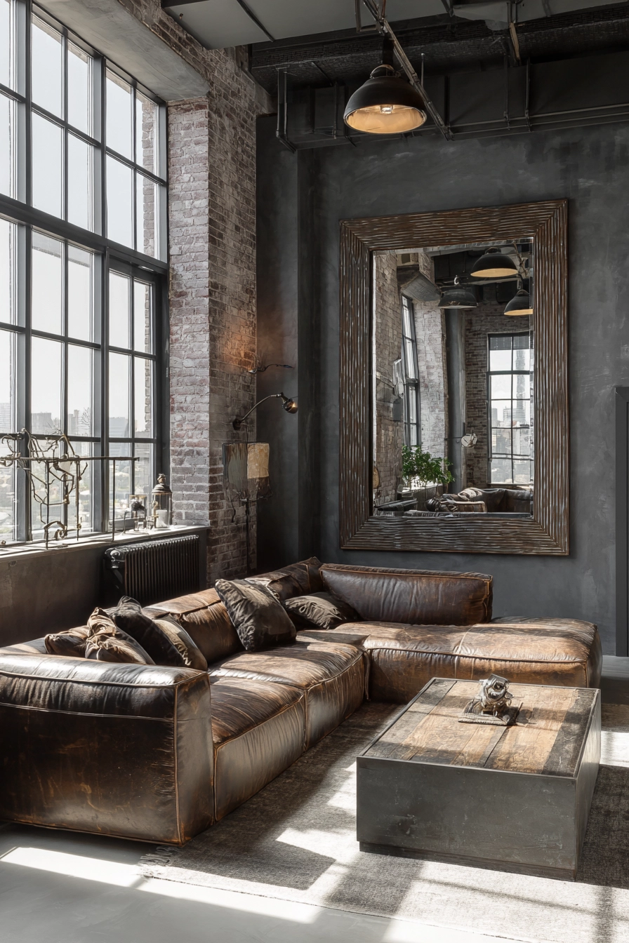 wall mirror ideas living room 22