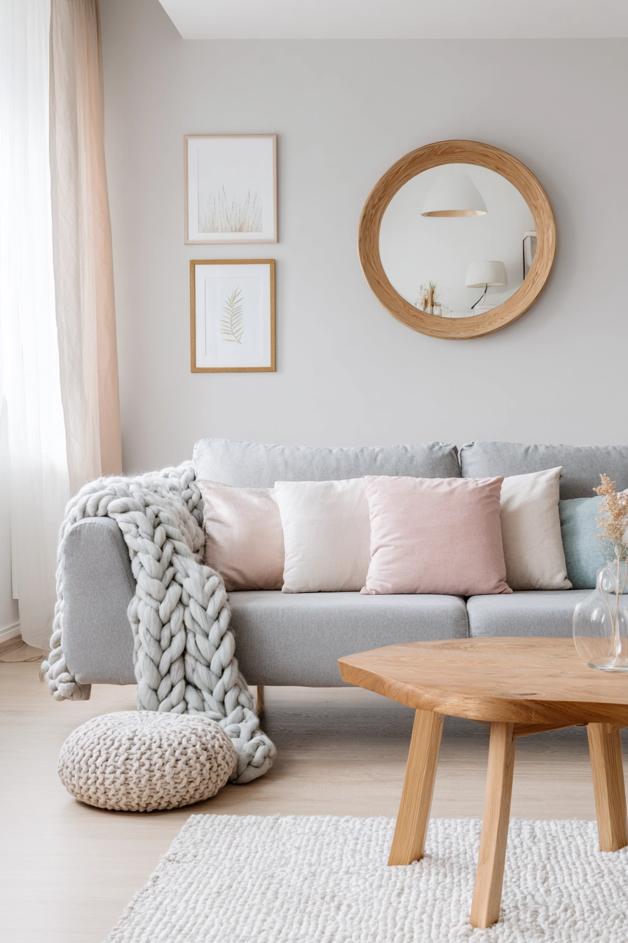 wall mirror ideas living room 26