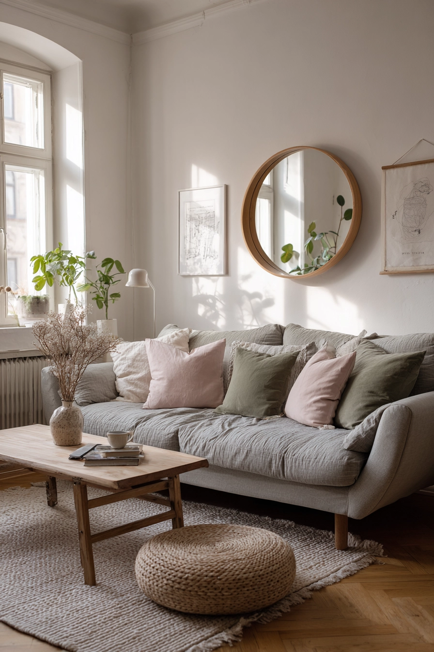 wall mirror ideas living room 27