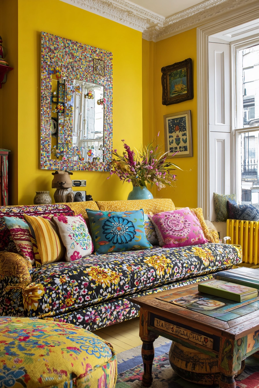 wall mirror ideas living room 29