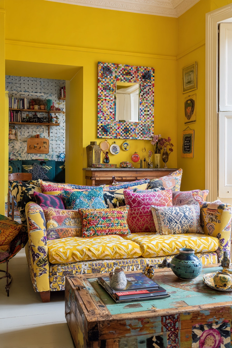 wall mirror ideas living room 30