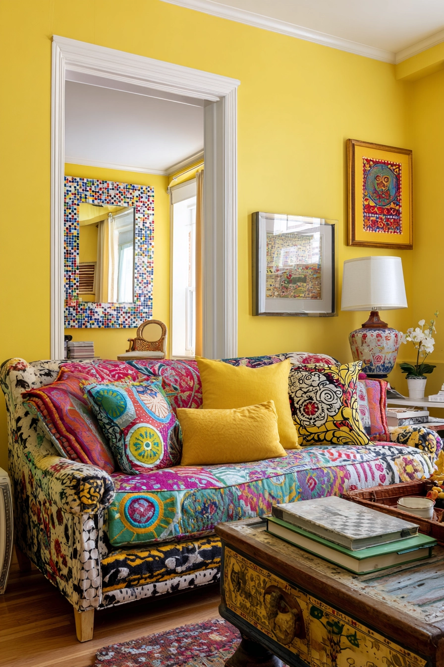 wall mirror ideas living room 31