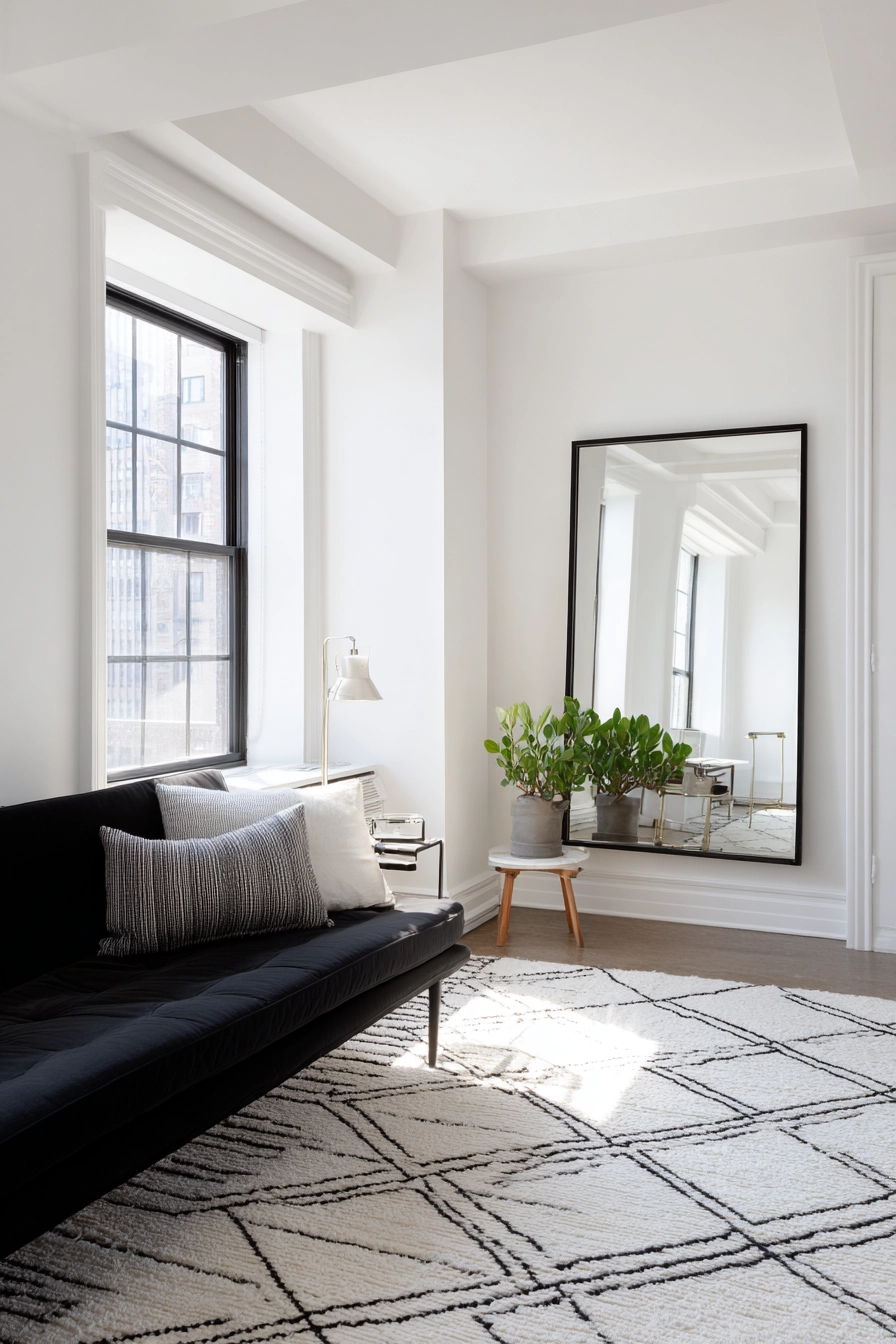 wall mirror ideas living room 33