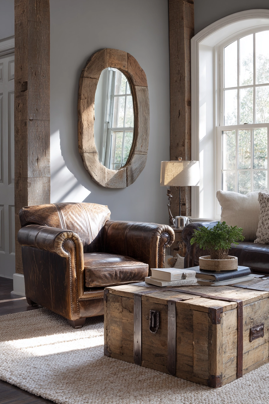 wall mirror ideas living room 37