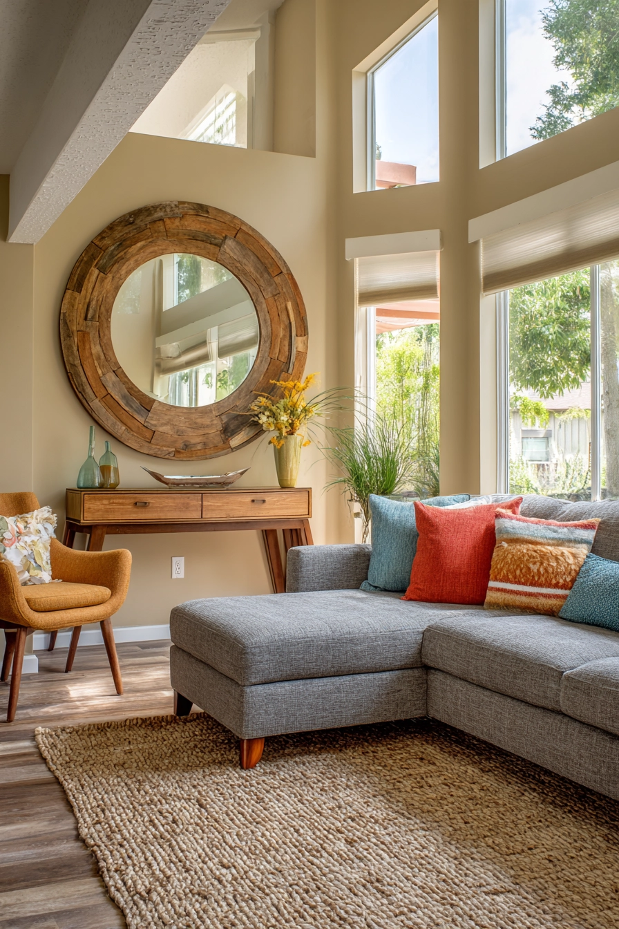 wall mirror ideas living room 4