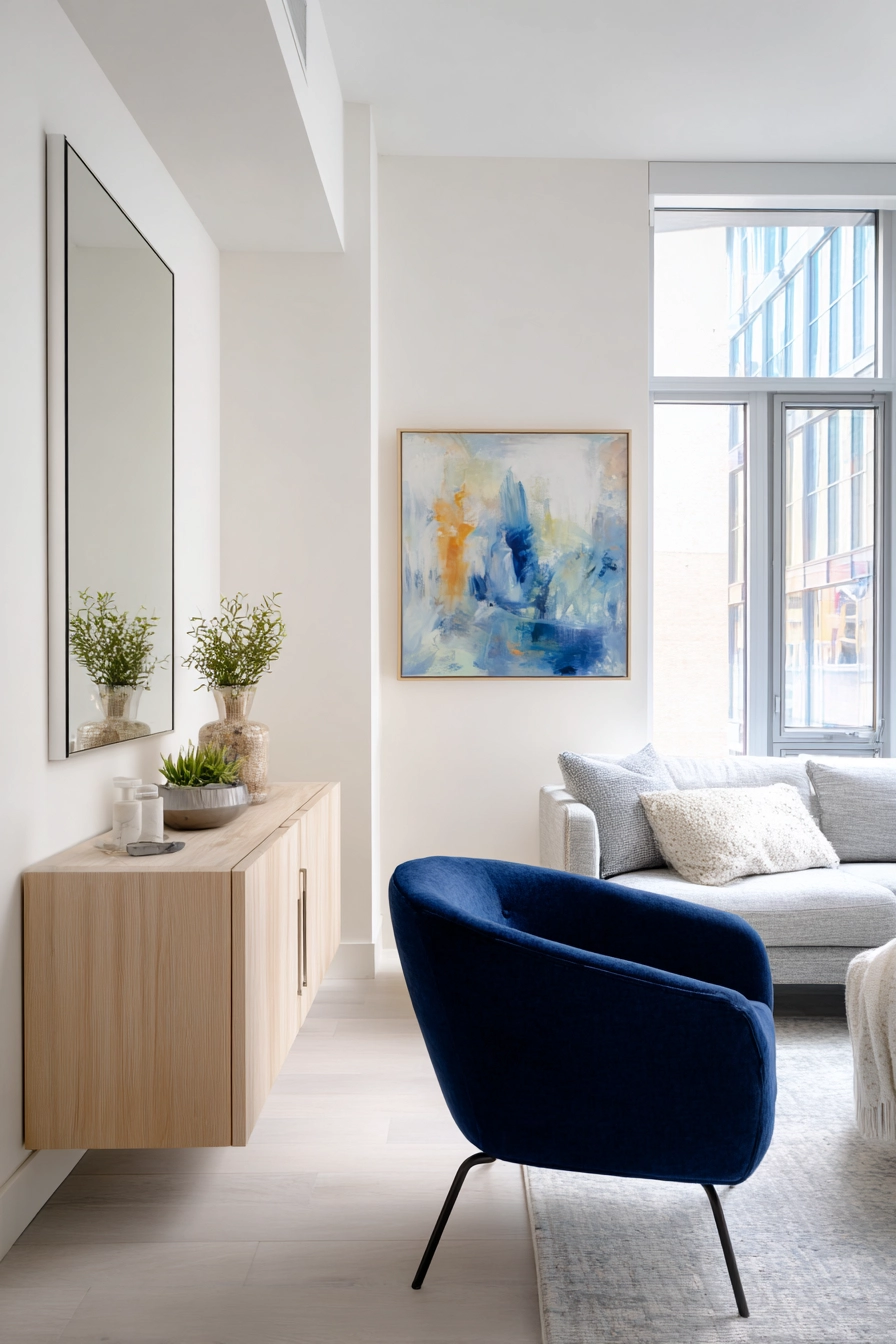 wall mirror ideas living room 9